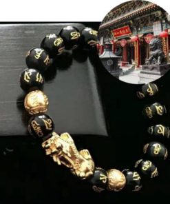 Feng Shui Black Obsidian Bracelet,Feng Shui Black Obsidian,Black Obsidian Bracelet