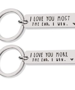 I LOVE YOU MORE THE END I Win,I LOVE YOU MORE,I LOVE YOU,Key Chains