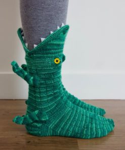 Crocodile Socks,Knit Crocodile Socks