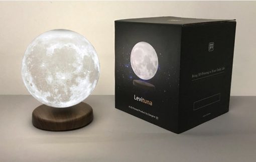 Mahina Levitating, Levitating Moon Lamp, Moon Lamp, Magnetic Levitating Moon Lamp, Magnetic Levitating
