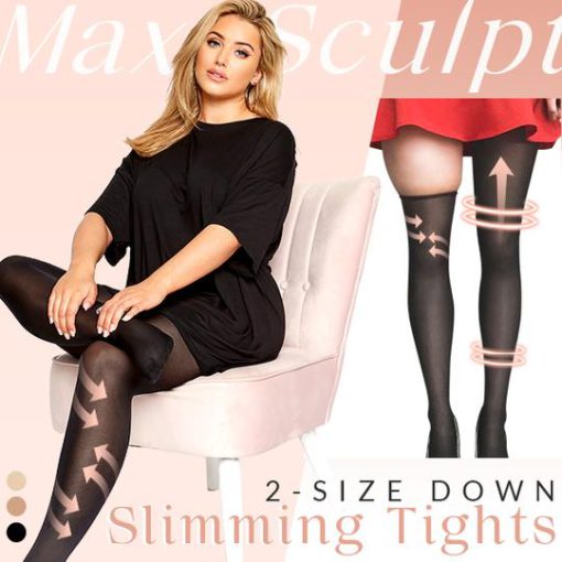 MaxSculpt 2-Size Down Slimming Tights,2-Size Down Slimming Tights,Slimming Tights,MaxSculpt ™ 2-Size Down Slimming Tights
