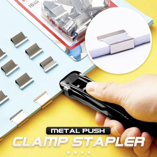 Push Clamp, Metal Push, Clamp Stapler, Metal Push Clamp Stapler