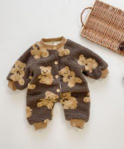 Winter Romper,Bear Winter,Baby Bear,Baby Bear Winter Romper