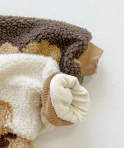 Winter Romper,Bear Winter,Baby Bear,Baby Bear Winter Romper