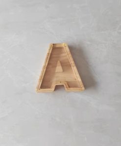 Letter Piggy Bank,Personalized Wooden Letter Piggy Bank