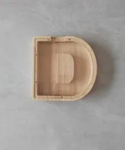 Letter Piggy Bank,Personalized Wooden Letter Piggy Bank