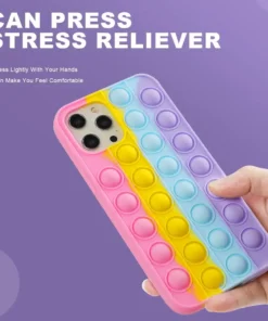 Bubble Phone Case,Relive Stress Bubble Phone Case,Phone Case