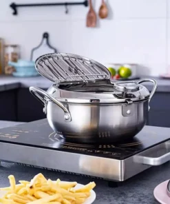 Stainless Steel Deep Fryer Pot,Deep Fryer Pot,Temperature Control