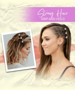 Braid Clips,Two Layers Unique Beautiful Braid Clips Hairpin