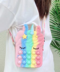 Unicorn Pop It,Pop It Bag,Unicorn Pop It Bag