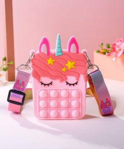 Unicorn Pop It,Pop It Bag,Unicorn Pop It Bag