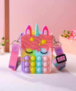 Unicorn Pop It,Pop It Bag,Unicorn Pop It Bag