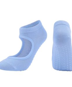Yoga Socks,Anti-Slip Breathable Backless Yoga Socks
