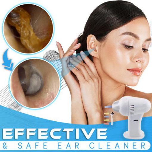 e-Clean Ear Wax آٽو ويڪيوم ريموور، e-Clean™ ڪن موم آٽو ويڪيوم ريموور