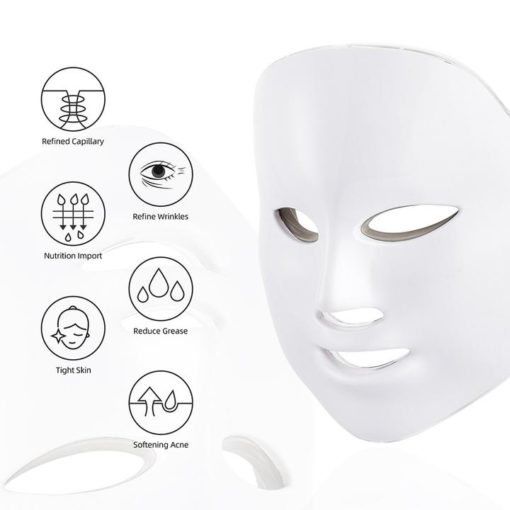 Máscara facial de LED, máscara facial de LED
