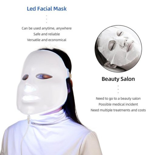 LED maska ​​na obličej, LED obličej, maska ​​na obličej