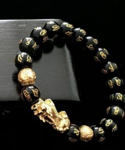 Feng Shui Black Obsidian Bracelet,Feng Shui Black Obsidian,Black Obsidian Bracelet