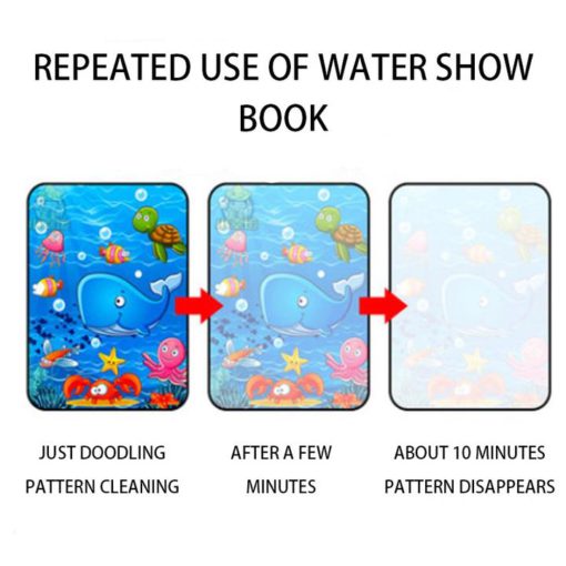 Magic Water Malbuch,Wasser-Malbuch,Malbuch,Magic Water Coloring