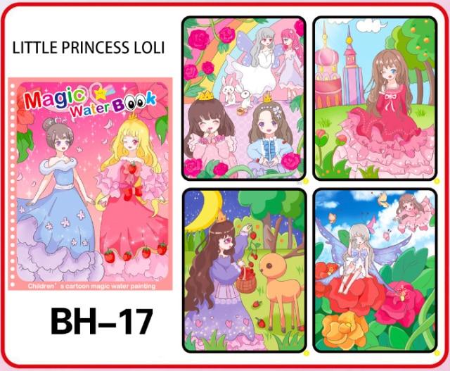 Magic Water Coloring Book,Water Coloring Book,Coloring Book,Magic Water Coloring