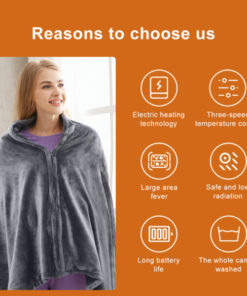 Heated Shawl Blanket,Shawl Blanket,Heated Shawl,USB Heated Shawl,Winter Electric USB Heated Shawl Blanket