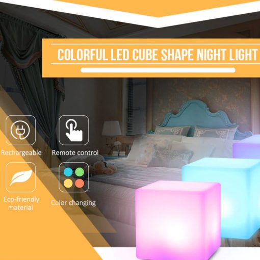 LED Cube Light, Color Changing LED Cube, Color Changing LED, Cube Light