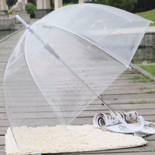 Bublinový deštník,průhledná bublina,průhledný bublinkový deštník s 8 žebry