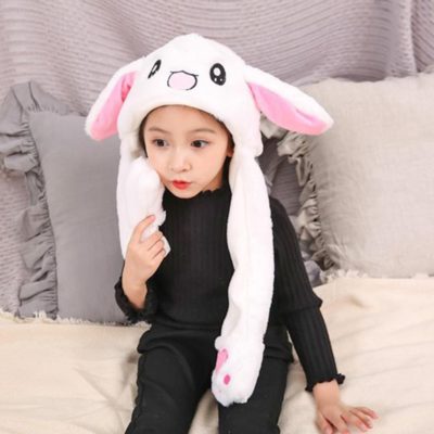 Cute Bunny hat,hat with Moving Ears,Bunny hat,Cute Bunny,Bunny hat with Moving Ears