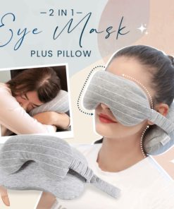 Eye Mask,Mask Plus,2 In 1 Eye Mask Plus Pillow