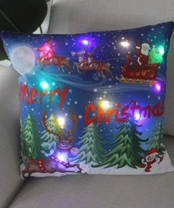 Christmas Pillow Case,Christmas Pillow,Pillow Case,LED Christmas Pillow Case