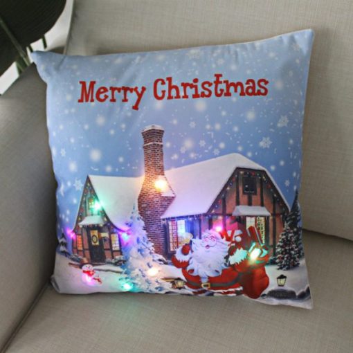 Božićna jastučnica, Božićna jastučnica, jastučnica, LED božićna jastučnica