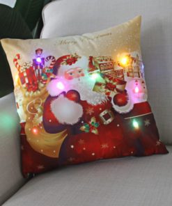 Christmas Pillow Case,Christmas Pillow,Pillow Case,LED Christmas Pillow Case