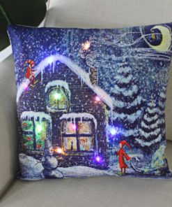 Christmas Pillow Case,Christmas Pillow,Pillow Case,LED Christmas Pillow Case