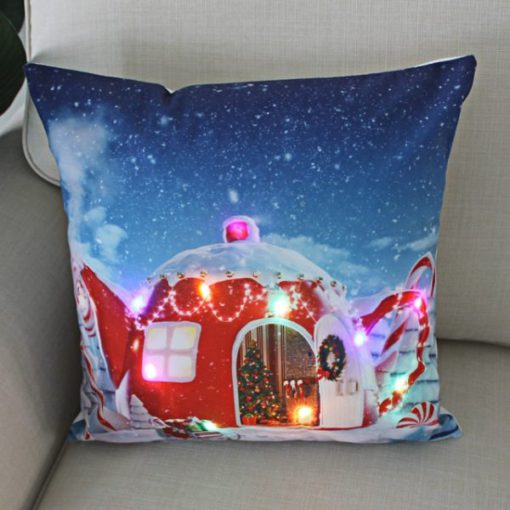 Božićna jastučnica, Božićna jastučnica, jastučnica, LED božićna jastučnica
