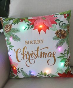 Christmas Pillow Case,Christmas Pillow,Pillow Case,LED Christmas Pillow Case