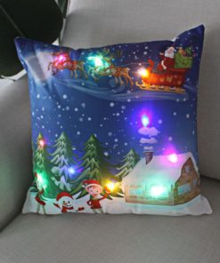 Christmas Pillow Case,Christmas Pillow,Pillow Case,LED Christmas Pillow Case