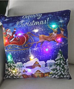 Christmas Pillow Case,Christmas Pillow,Pillow Case,LED Christmas Pillow Case