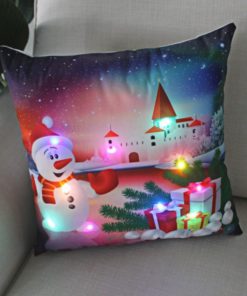 Christmas Pillow Case,Christmas Pillow,Pillow Case,LED Christmas Pillow Case