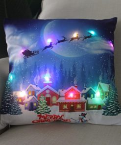 Christmas Pillow Case,Christmas Pillow,Pillow Case,LED Christmas Pillow Case