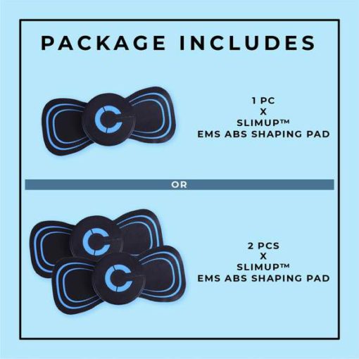 SlimUp, EMS Abs, SlimUp ™ EMS Abs Shaping Pad