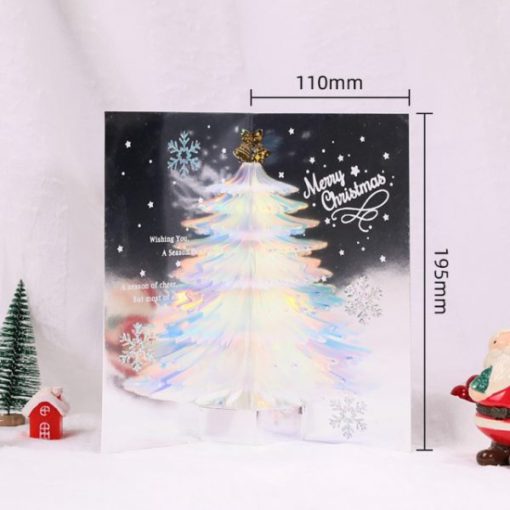 Cartolina di Natale 3D, Natale 3D, Cartolina di Natale