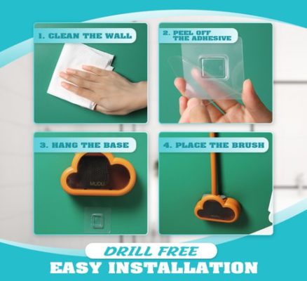 Silicone Toilet,Silicone Toilet Brush,Toilet Brush,Cloud Silicone Toilet Brush