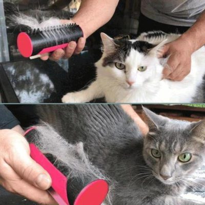 Grooming Brush,Pet Hair Removing.Multifuncional Pet Hair Removing Grooming Brush