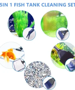 Aquarium Cleaning,Aquarium Cleaning Tools,Cleaning Tools,5 in 1 Aquarium Cleaning Tools