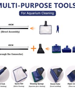 Aquarium Cleaning,Aquarium Cleaning Tools,Cleaning Tools,5 in 1 Aquarium Cleaning Tools