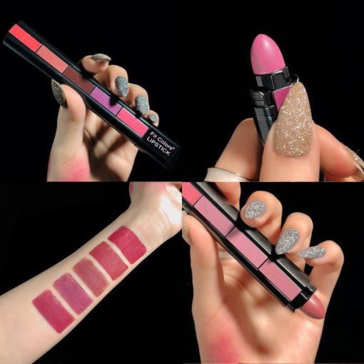 Velvet Matte, Compact Lipstick, Matte Compact, 5 in 1 Velvet Matte Compact Lipstick