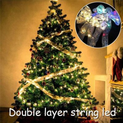 Fairy Christmas,Double Layer,Christmas Tree Light,Christmas Tree,Double Layer Fairy Christmas Tree Light