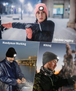 Knitted Beanie Hat,Beanie Hat,Knitted Beanie,HEADLIGHT KNITTED BEANIE HAT