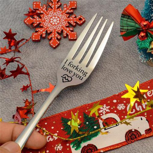 Tenedor grabado, regalo de tenedor, regalo de tenedor grabado