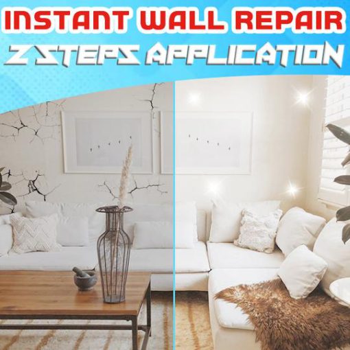 Rregullues i lehtë i çarjeve në mur me 2 hapa, fiksues i lehtë i çarjeve në mur, fiksues i çarjeve