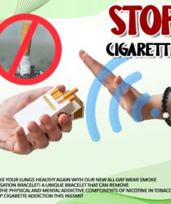 All-Day Wear Smoke Cessation Bracelet,Smoke Cessation